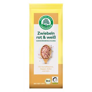 Zwiebeln rot & weiß geschnitten und getrocknet
