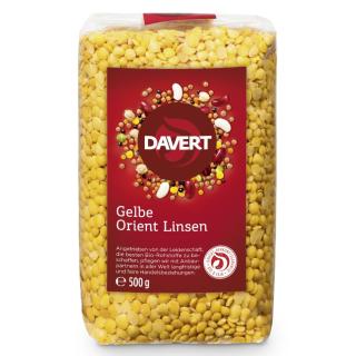 Linsen gelb