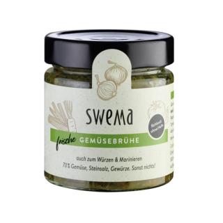 Frische Gemüsebrühe im Glas - classic