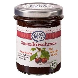 Sauerkirschmus mit Akazienhonig